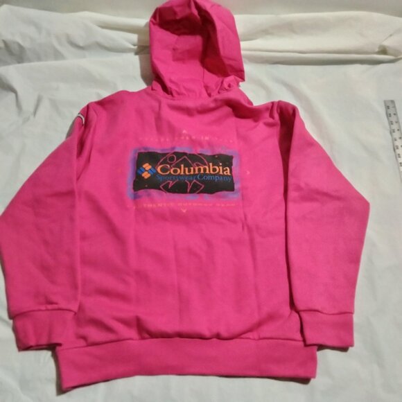 Columbia Wintertrainer Graphic Hoodie Magenta Mens Size L AM9545-650 - Picture 5 of 6